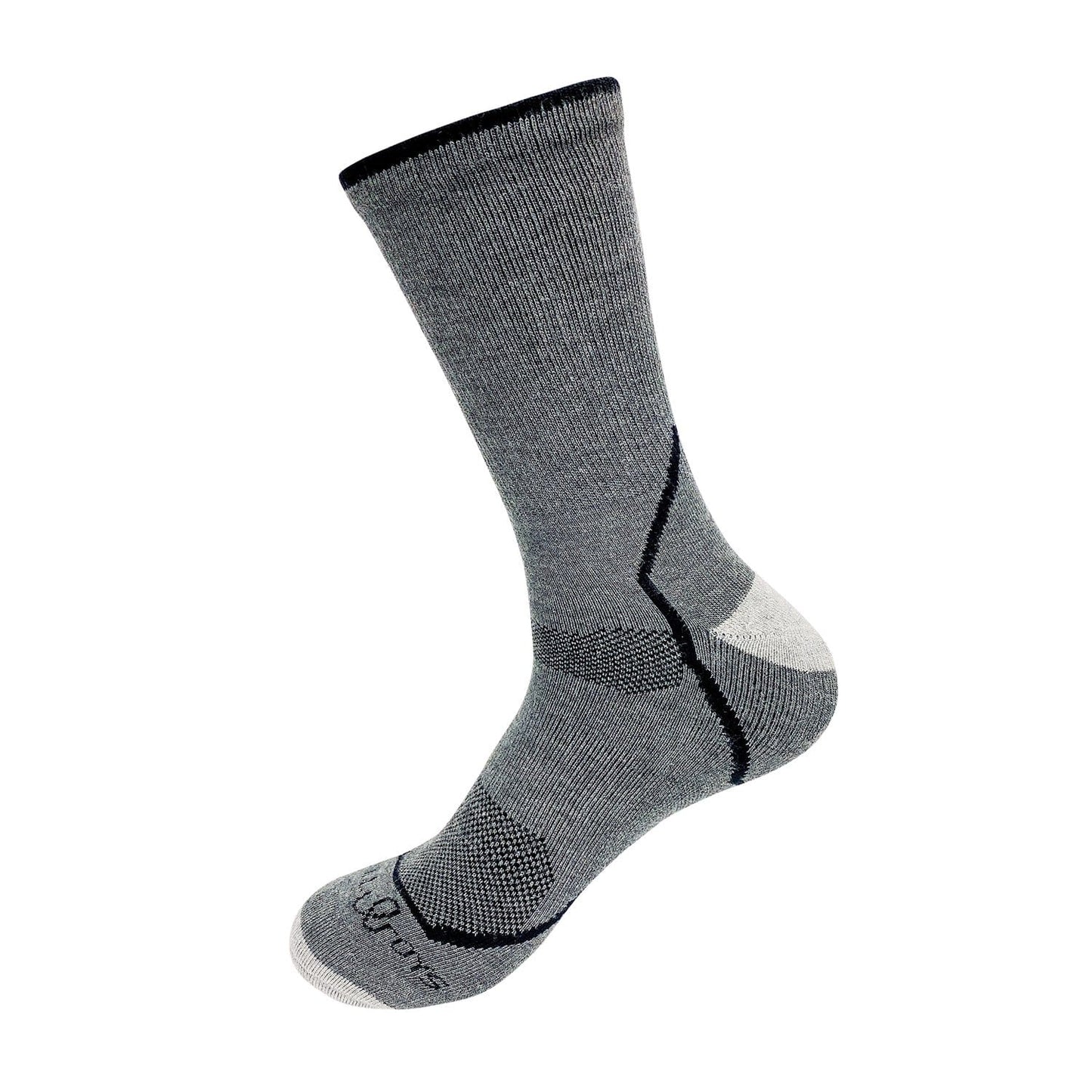 Bamboo Terry Crew Socks - 2 Pairs