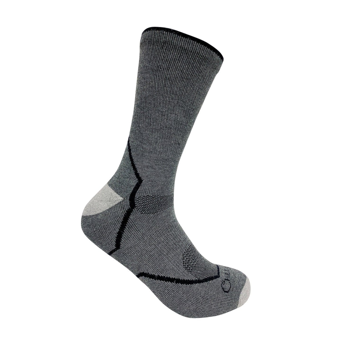 Bamboo Terry Crew Socks - 2 Pairs