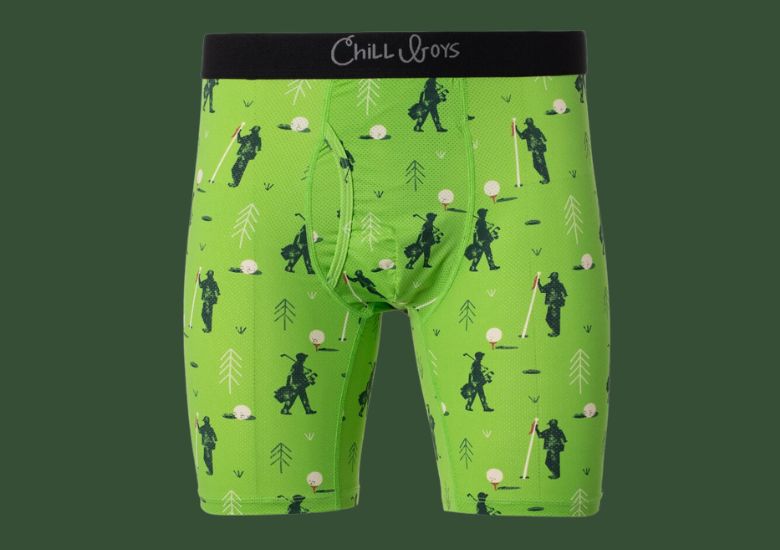 Our New Golf Print Boxer Briefs: The Caddie Performance Boxers – Chill Boys