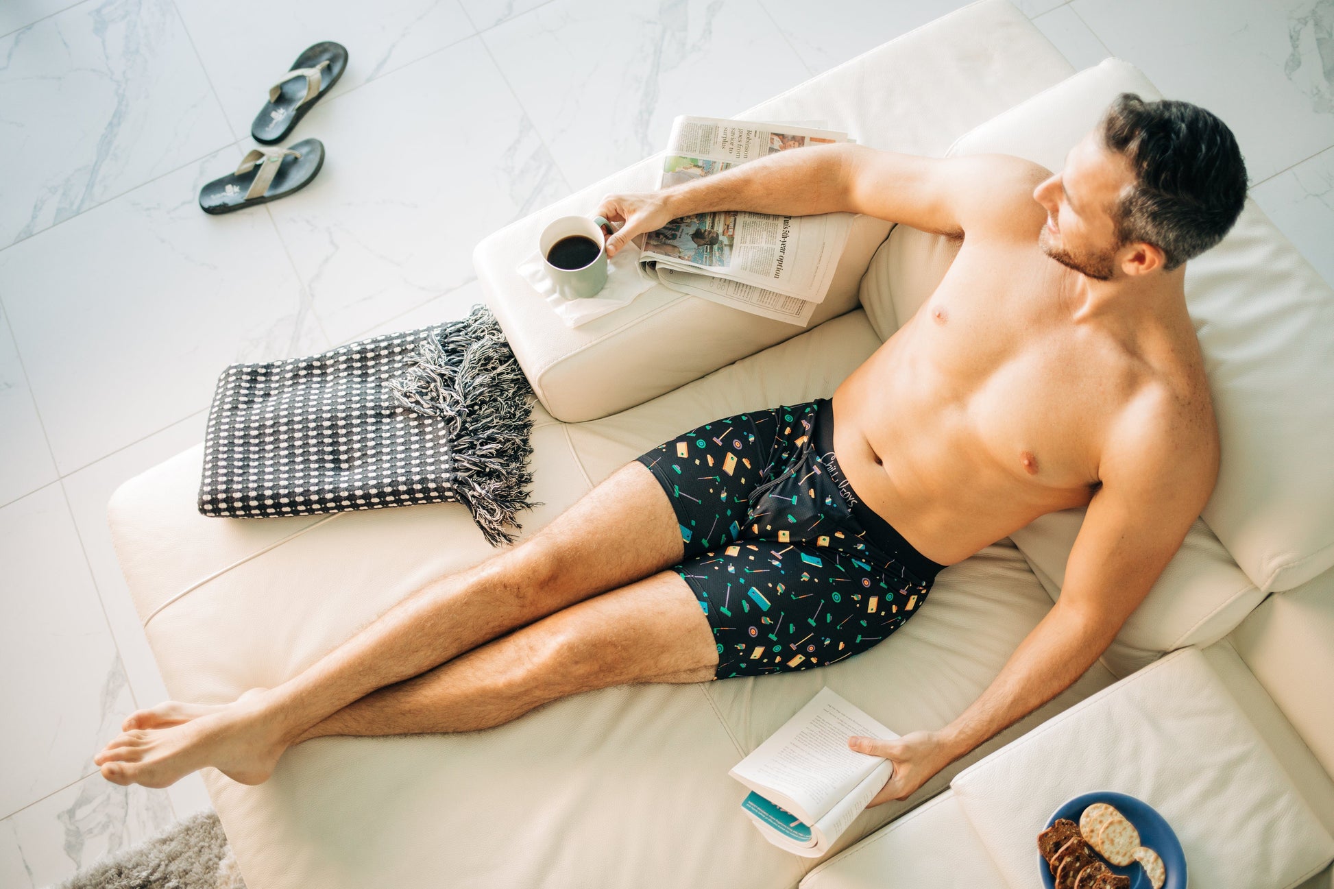 The weekender games print boxer briefs chill boys