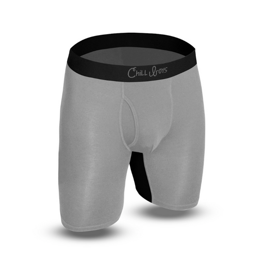 Chill Boys Grey Bamboo Boxer Briefs
