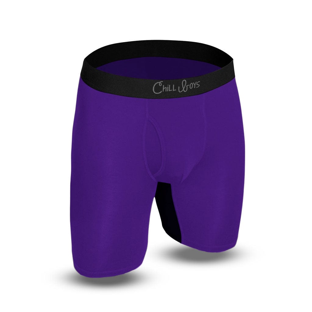 purple boxer briefs men's underwear chill boys boxers