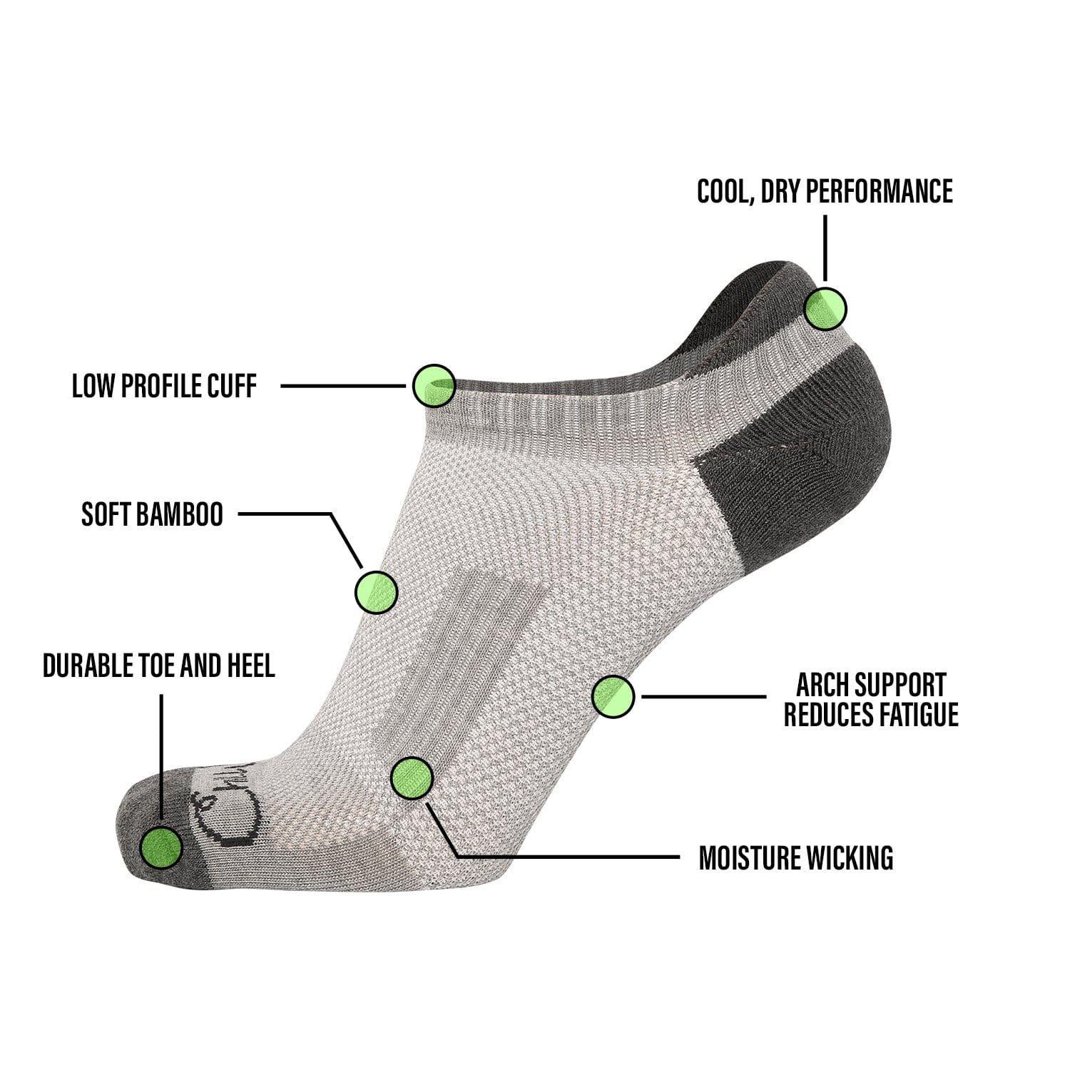 Chill Boys bamboo ankle socks