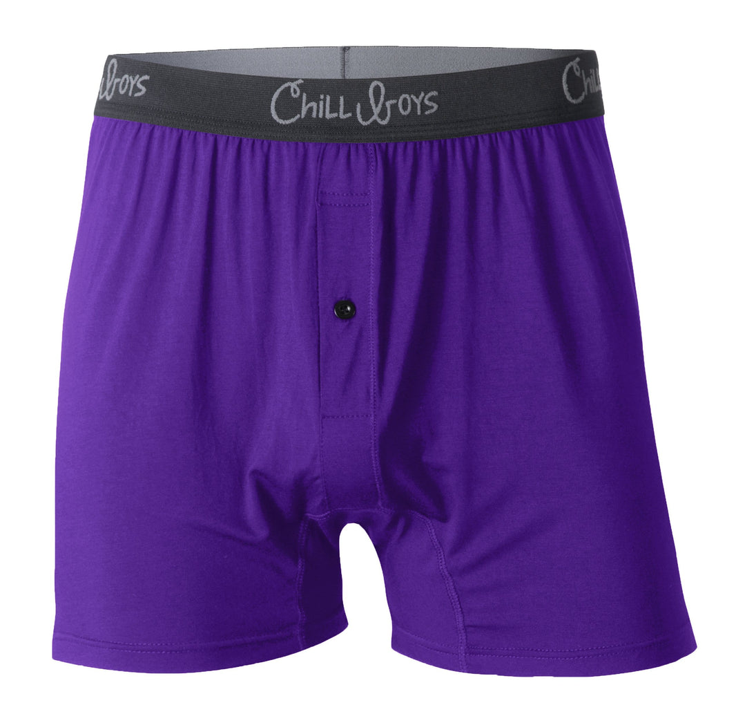purple boxers chill boys bamboo boxers vikings purple