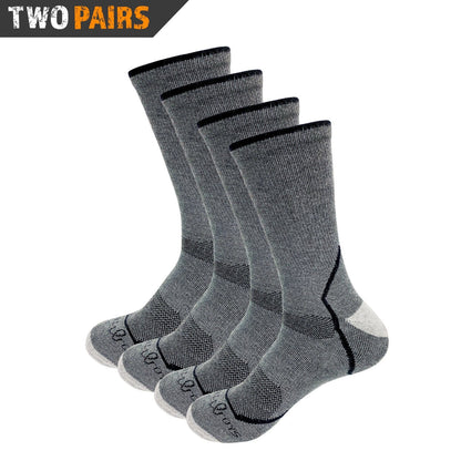 Chill Boys Bamboo Terry Crew Socks - 2 Pairs