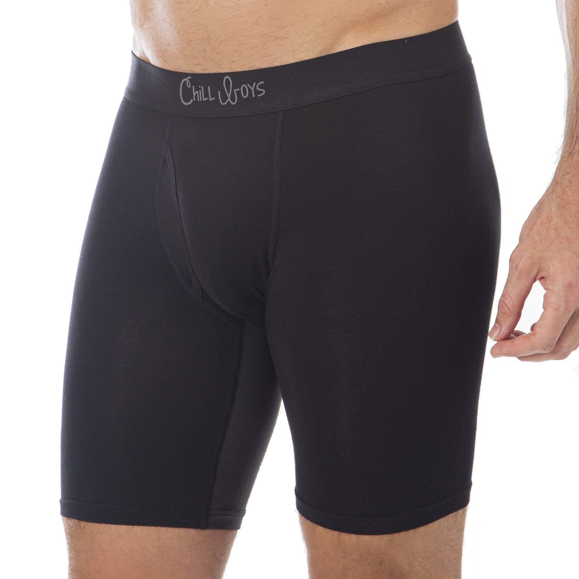 black boxer briefs bamboo underwear chill boys