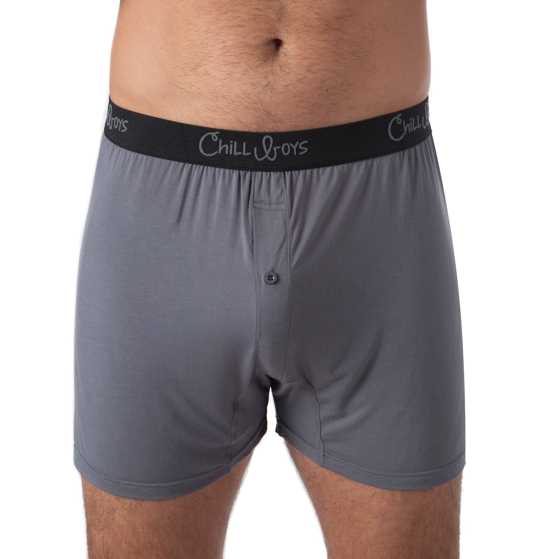 bamboo underwear grey boxers for men